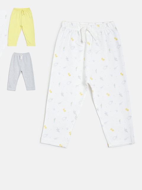 

MINI KLUB Boys Pack of 3 Knit Lounge Pants, Yellow