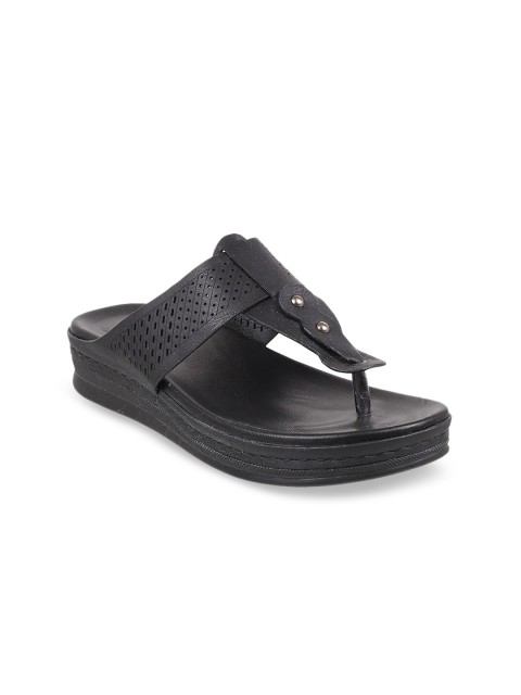 

Mochi Women Black Solid Heels