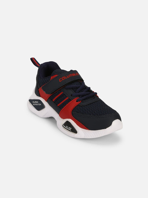

Columbus Boys Navy Blue Mesh Running Shoes