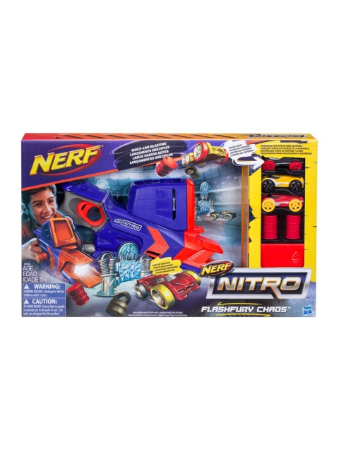 

NERF Kids Blue & Red Nitro Flash Fury Chaos