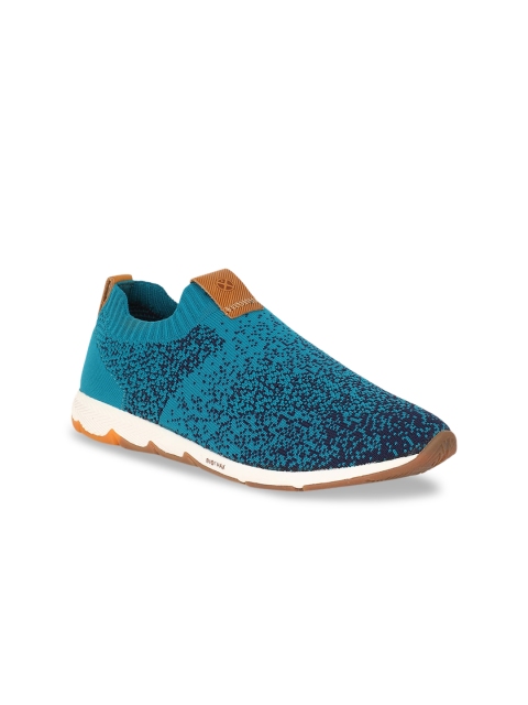 

Hush Puppies Women Blue Slip-On Sneakers