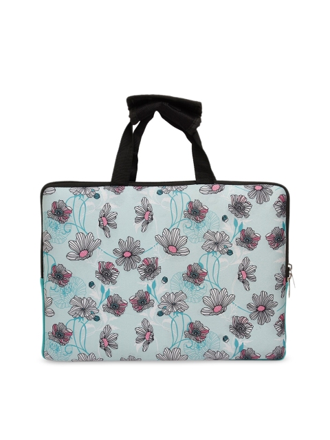 

Globus Women Sea Green Colourblocked Laptop Bag