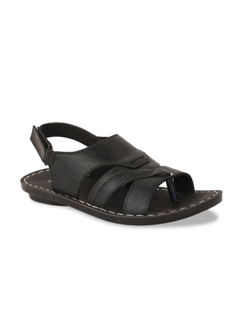 

Bata Men Black Sandals