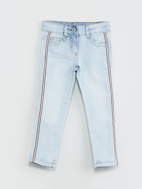 

max Girls Blue Regular Fit Mid-Rise Clean Look Jeans