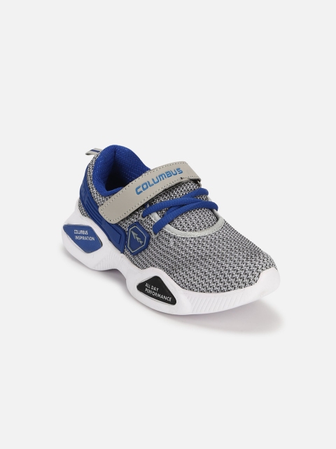 

Columbus Boys Grey Mesh Running Shoes