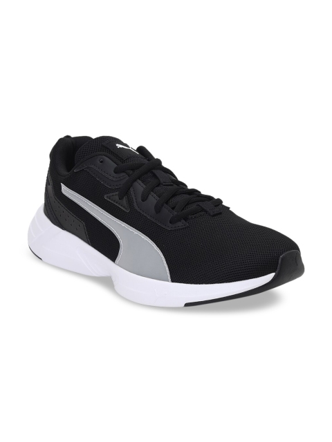 

Puma Unisex Black Space Runner Running Shoes