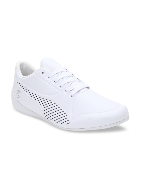 

PUMA Motorsport Men White Ferrari Drift Cat 7S Training or Gym Shoes