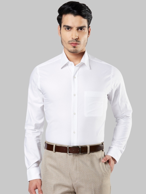 

Raymond Men White Slim Fit Solid Formal Shirt