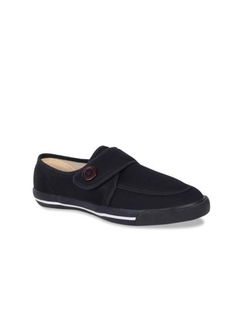 

Bata Women Navy Blue Solid Sneakers