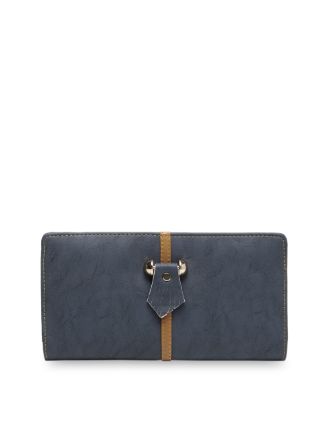 

Butterflies Women Blue Solid Two Fold Wallet
