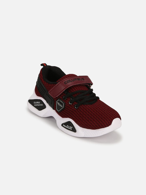

Columbus Boys Maroon Mesh Running Shoes
