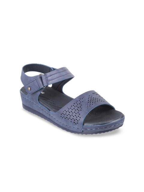 

Mochi Women Blue Solid Heels