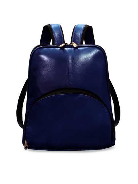 

ABYS Women Blue Solid Backpack