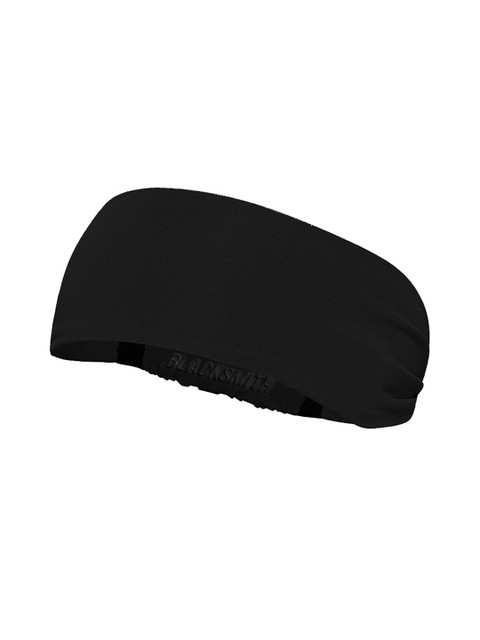 

Blacksmith Unisex Black Sports Headband