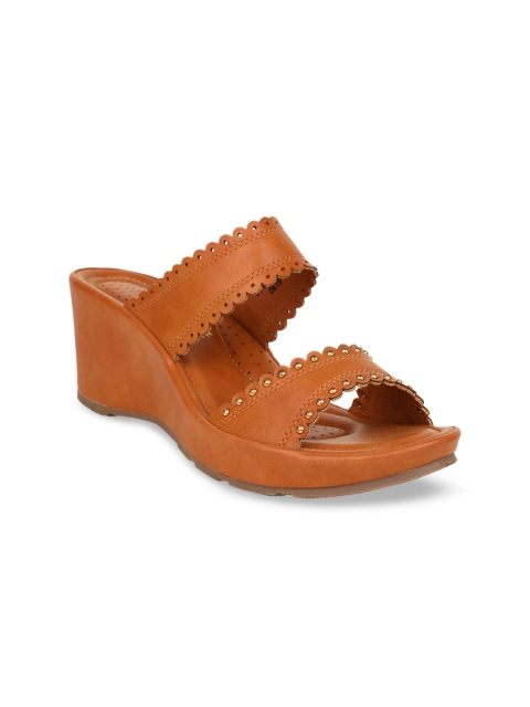 

Bata Women Brown Embellished Sandals