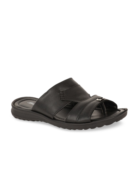 

Bata Men Black Sandals