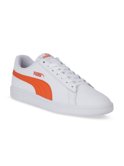 

Puma Unisex Smash v2 Leather Training Shoes, White