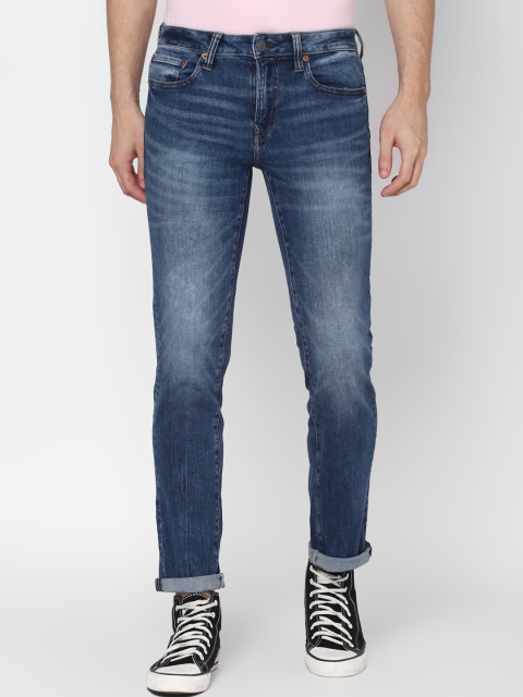 

AMERICAN EAGLE OUTFITTERS Men Blue Slim Fit Mid-Rise Clean Look Jeans