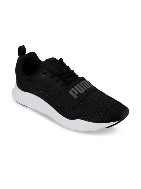 

Puma Men Black Mesh Training or Gym Shoes