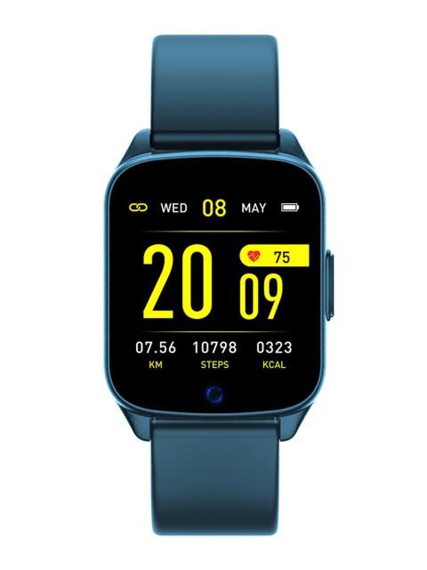 

FitSpark Unisex Blue & Black NEXA Super Slim Multi-Sports Mode Smartwatch Debut_Blue