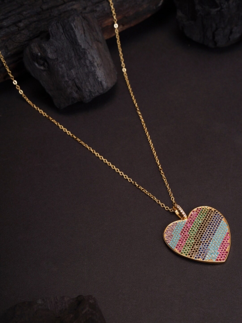 

elle Gold-Plated Handcrafted Necklace