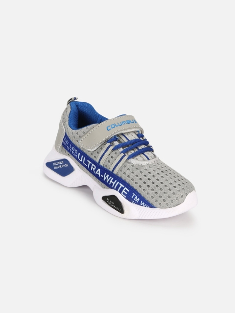 

Columbus Boys Grey Mesh Running Shoes