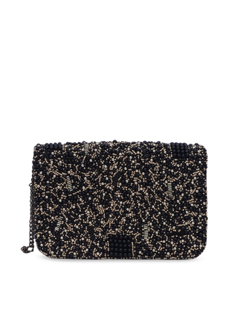

Diwaah Multicoloured Embellished Box Clutch, Multi