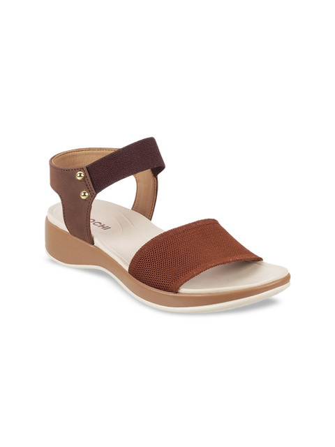 

Mochi Women Brown Solid Comfort Heels