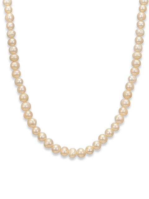 

Mahi Cream-Coloured Gold-Plated Pearl Necklace
