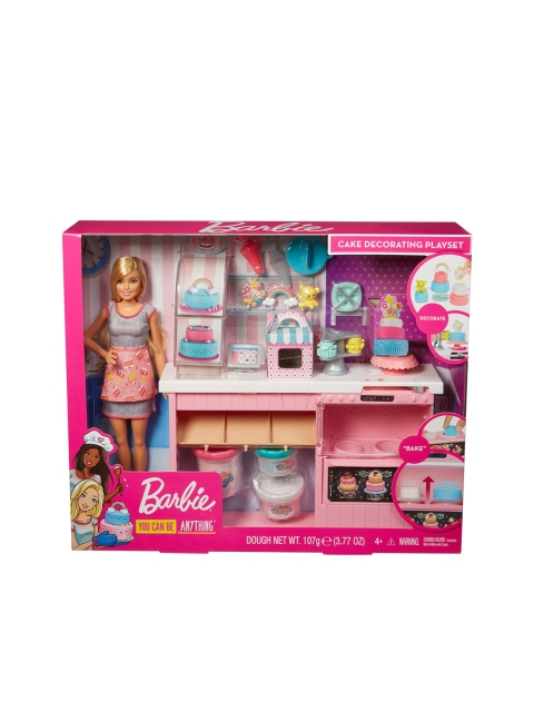 

Barbie Kids Multicoloured Cake Decorating Doll Playset, Multi