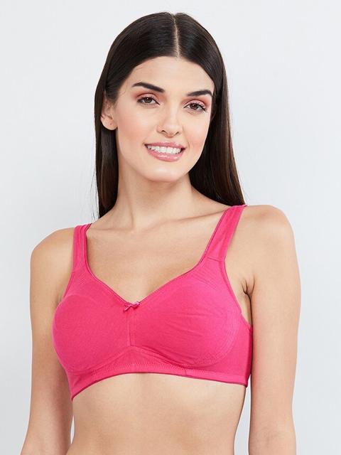 

max Pink Solid Non-Wired Non Padded T-shirt Bra WIN19SCB08