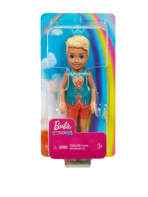 

Barbie Kids Orange & Blue Dreamtopia Chelsea Boy Sprite Doll, Teal