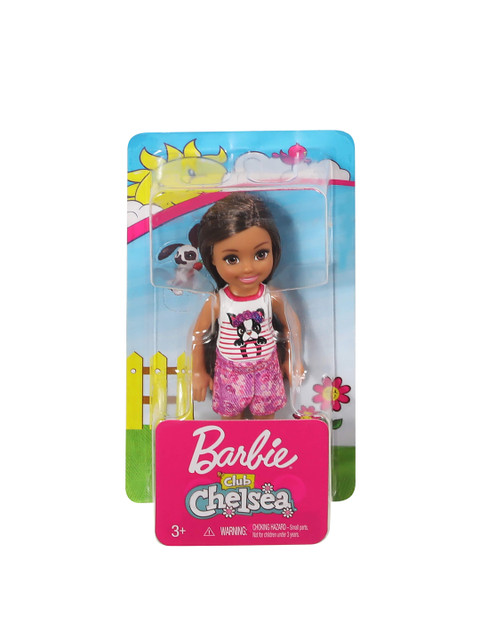 

Barbie Kids Beige & White Club Chelsea Puppy Doll
