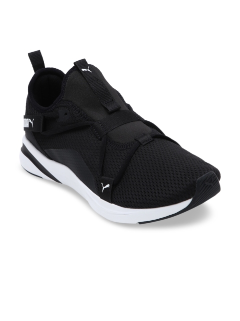

Puma Men Black Mesh Running Shoes