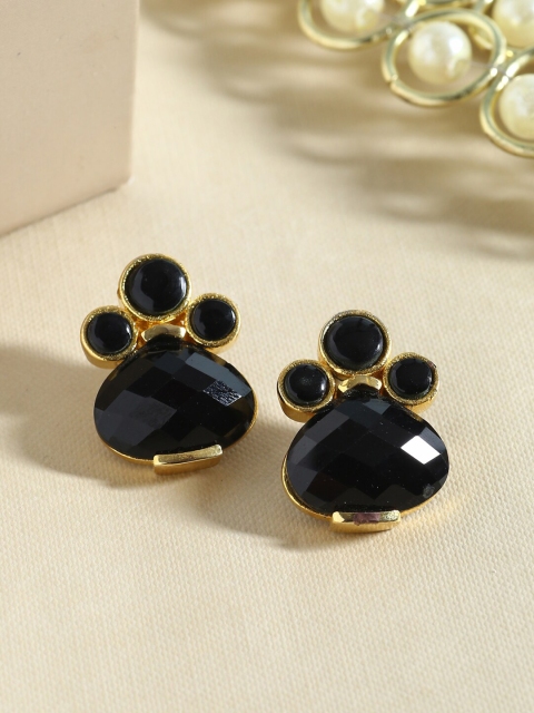 

Tistabene Black Contemporary Studs