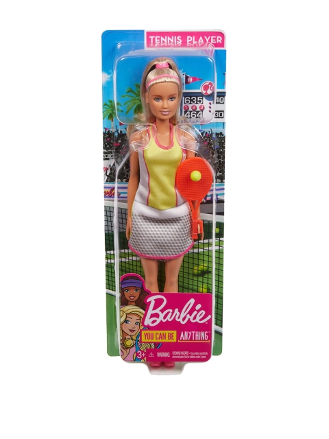 

Barbie Kids Beige & Grey Career Tennis Player Doll