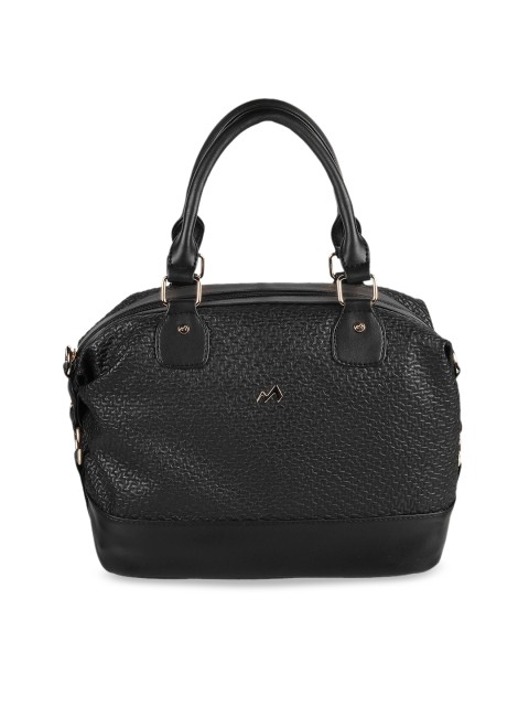 

Metro Black Solid Handheld Bag