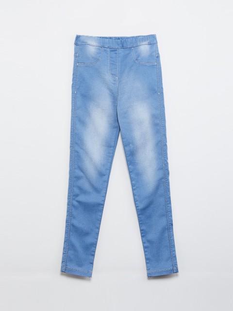 

max Girls Blue Regular Fit Mid-Rise Clean Look Stretchable Jeans