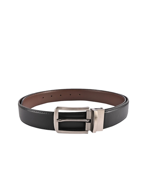 

BuckleUp Men Black & Brown Reversible Belt
