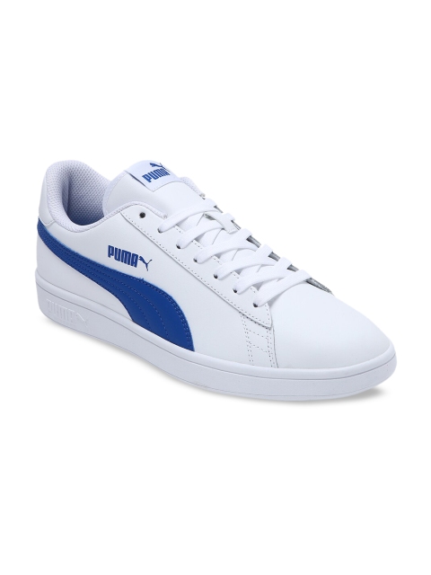 

Puma White Smash v2 Leather Trainers