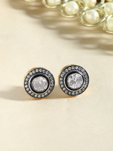 

Tistabene White Circular Studs