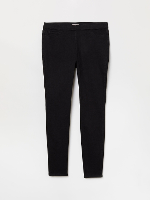 

H&M Women Black Solid Treggings Skinny Fit