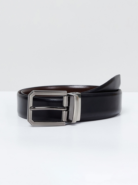 

max Men Black Solid Belt