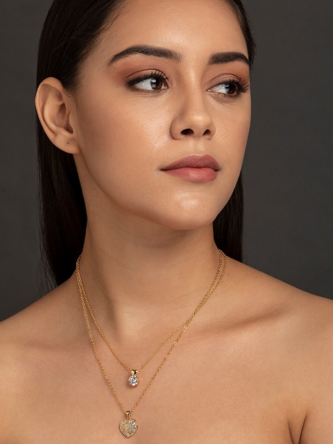 

elle Gold-Plated Handcrafted Necklace