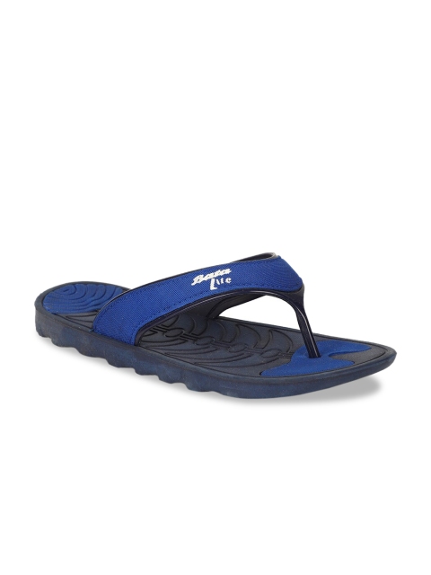 

Bata Men Blue Solid Thong Flip-Flops