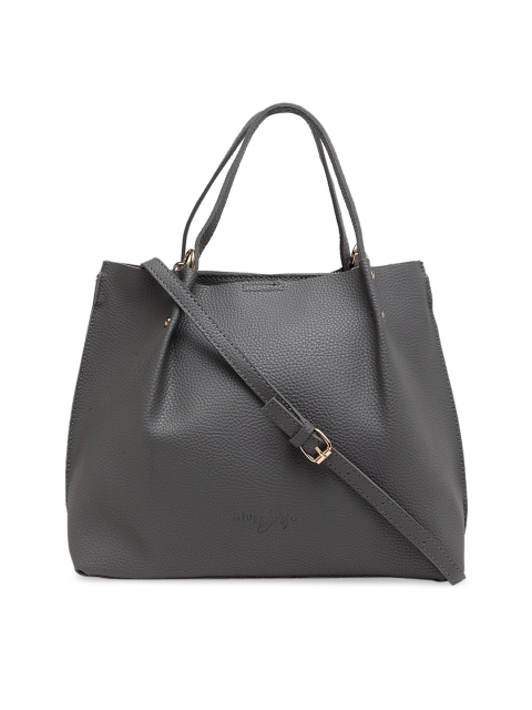 

MIO Borsa Grey Solid Handheld Bag