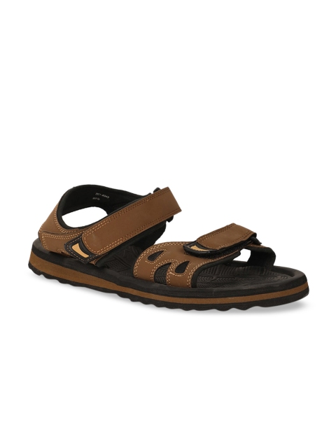 

Bata Men Brown Comfort Sandals
