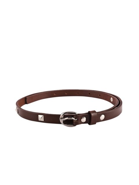 

BuckleUp Women Brown Solid Belt