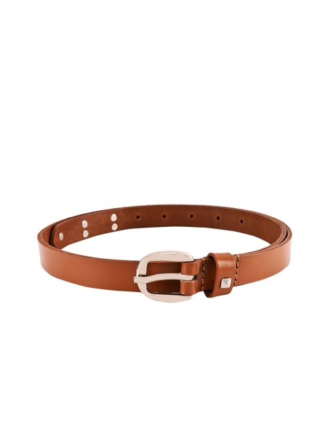 

BuckleUp Women Brown Solid Belt