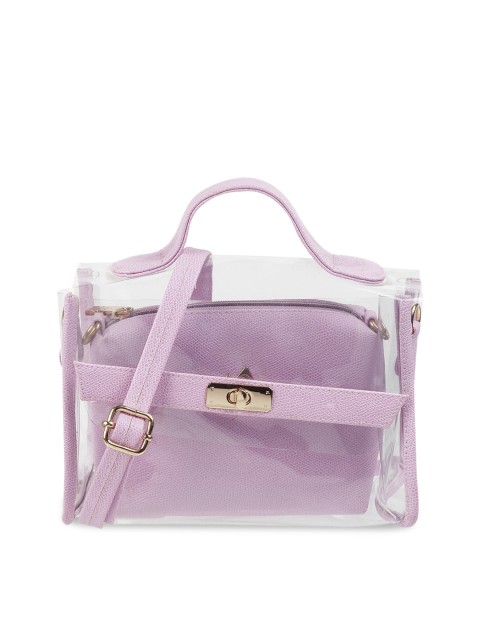 

Metro Lavender Solid Sling Bag